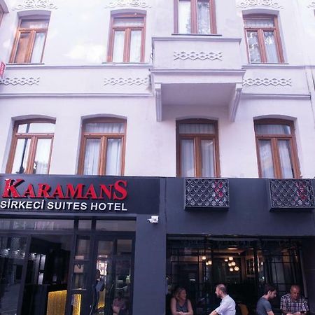 Karamans Sirkeci Suites Hotel Istanbul Ngoại thất bức ảnh