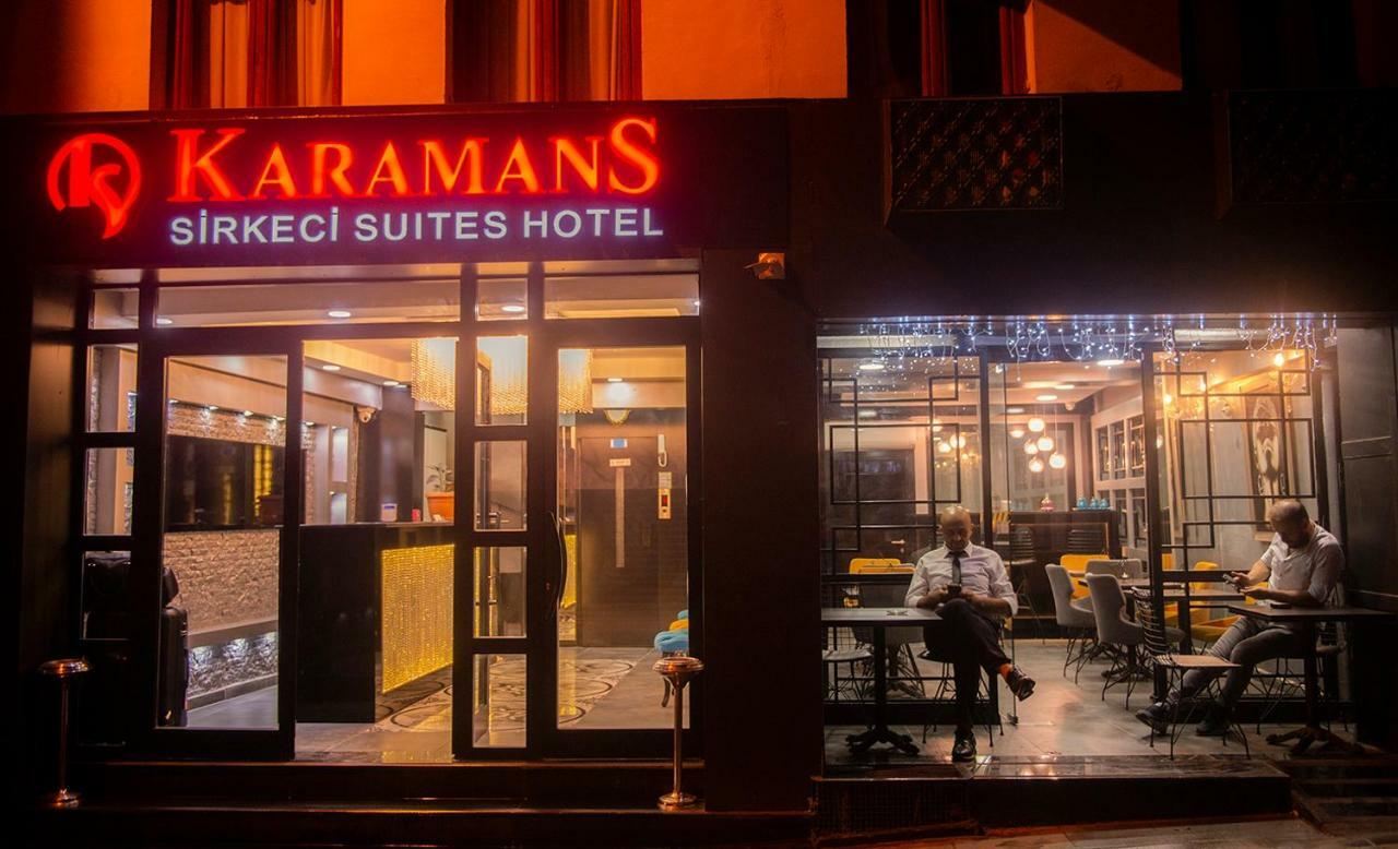 Karamans Sirkeci Suites Hotel Istanbul Ngoại thất bức ảnh