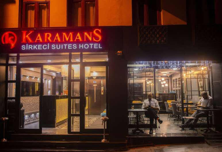 Karamans Sirkeci Suites Hotel Istanbul Ngoại thất bức ảnh